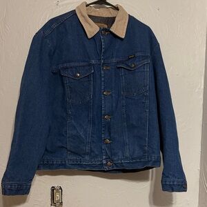 Jean/wool Wrangler jacket